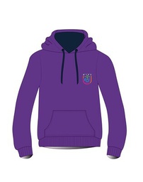 [248] PE Hoodie Purple  adult sizes (XS-L) Y1-Y5