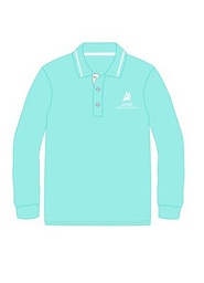 Polo Shirt L.S. Turquoise (3-8)