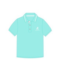 [244] Polo Shirt S.S. Turquoise (3-8)