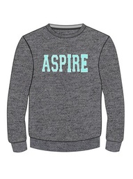 Sweatshirt Grey x Turquoise (3-8)