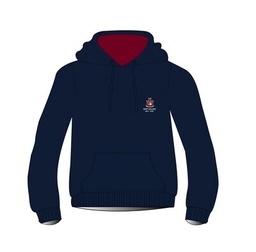 Sweatshirt Navy (2-14) and adult sizes (XS-L)