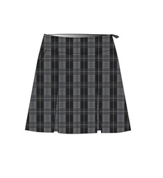 [245] Skort Grey x Black (3-14) and adult sizes (XS-M)