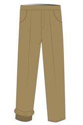 [277] Trousers Fully Lined Beige (2-6)