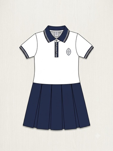Dress white x Navy (2-14)  