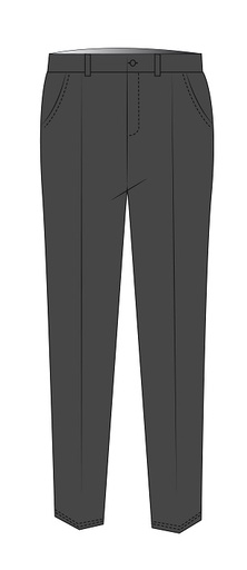 [260] Trousers Girls Grey adult sizes (2XS-6XL)