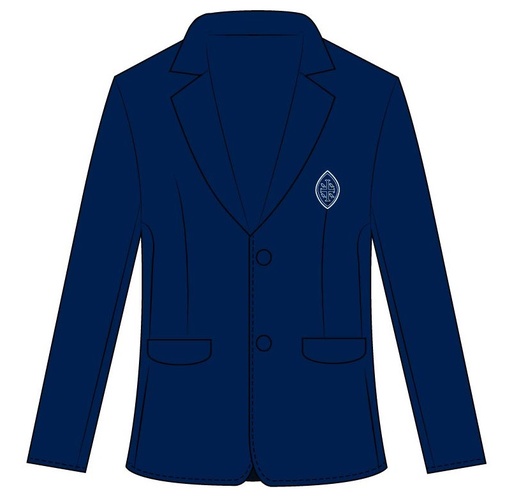 Blazer Unisex Navy (7-14) an adult sizes (XS-S)