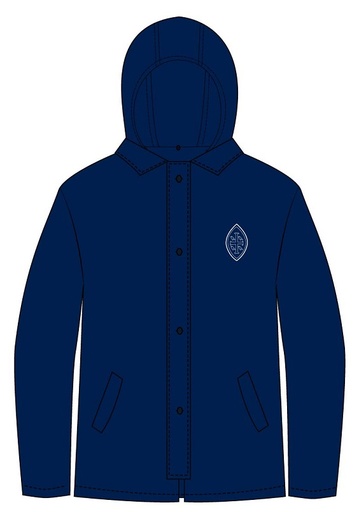 Coat Waterproof Unisex Navy